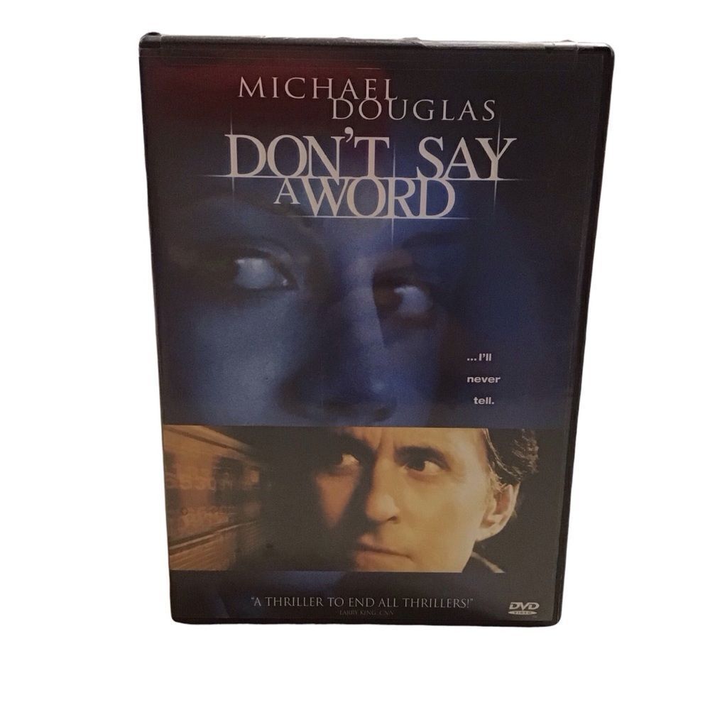 Don’t‎ Say A Word DVD - 5/$20